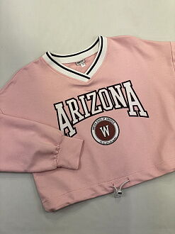 Стильный костюм для девочки Mevis Arizona розовый 4838-01 - фото