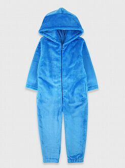 Пижама кигуруми для мальчика Фламинго джинс синий 779-909 - цена