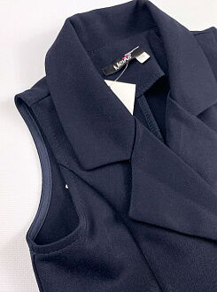 Школьный сарафан для девочки Mevis синий 3733-01 - размеры