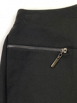 Юбка-шорты для девочки Mevis черная 4313-02 - картинка