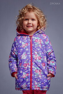 Куртка для девочки Zironka фиолетовая 2104-2 - цена