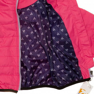 Демисезонная куртка для девочки Kidzo Kitty розовая 59 - фото