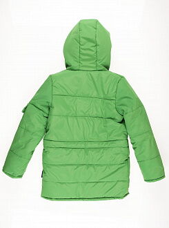 Куртка для мальчика ОДЯГАЙКО зеленая 22114 - размеры