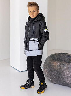Куртка со светоотражающими вставками Tair kids черная арт.105 - цена