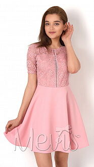 Нарядное платье для девочки-подростка Mevis розовое 2915-01 - цена