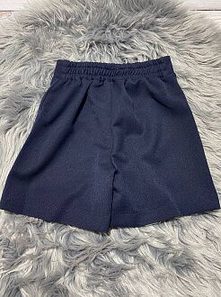 Юбка-шорты для девочки Mevis синяя 3693-01  - размеры