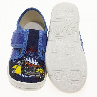 Тапочки для мальчика Waldi ГРИША синие 360/40А-070 - размеры