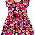 Летнее платье для девочки Breeze Цветочки малиновое 8899 - цена