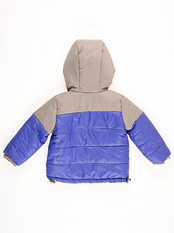 Куртка для мальчика ОДЯГАЙКО синяя 22143 - фото