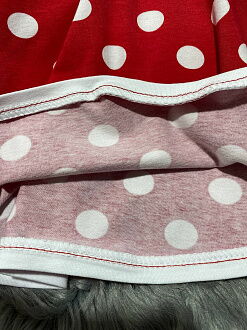 Сарафан для девочки Barmy Горошек красное 0788 - фото