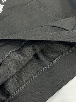 Кофта-худи для девочки Mevis College черная 4983-02 - картинка