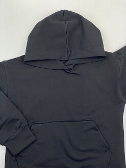 Спортивный костюм для девочки черный 1207 - купить