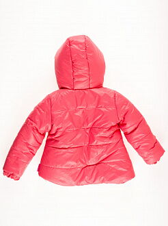 Комбинезон раздельный зимний для девочки (куртка+штаны) ОДЯГАЙКО коралловый 20023/32005 - размеры