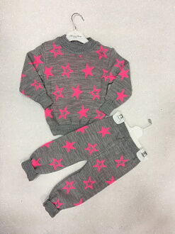 Комплект для девочки Мия Звезды розовый 0508 - цена