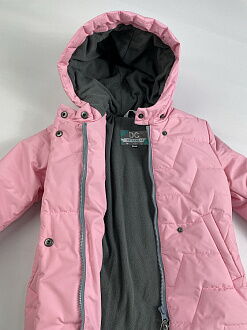 Зимняя куртка для девочки DC Kids Даяна розовая - фотография