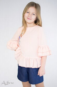 Блузка для девочки Albero Фламинго пудра 5077 - размеры