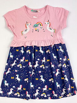 Платье для девочки PATY KIDS Единороги розовое 51364 - купить