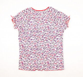 Комплект женский (футболка+бриджи) Фабрика сиреневый 01206 - картинка