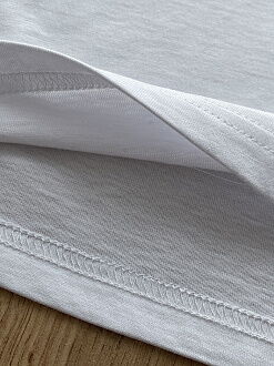 Базовая детская белая футболка Valery tex 1320-99 - размеры