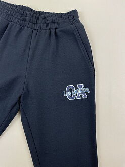 Спортивные штаны детские Mevis темно-синие 4538-02 - фотография