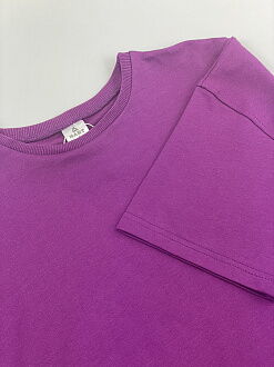 Костюм футболка и шорты для девочки Hart фиолетовый 1198 - купить