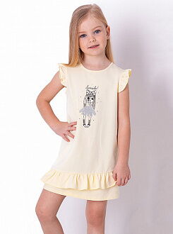 Платье для девочки Mevis лимонное 3767-02 - цена