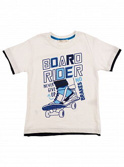 Комплект футболка и шорты Breeze BOARD белый 12108 - размеры