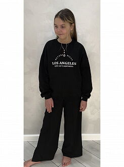 Стильный костюм для девочки Los Angeles черный 0902 - цена