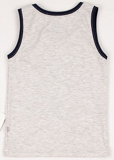 Майка для мальчика Фламинго серая 908-416 - размеры