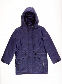 Куртка для мальчика ОДЯГАЙКО синяя 22146О - цена