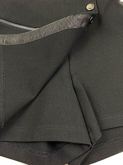 Юбка-шорты для девочки Mevis черная 4313-02 - размеры