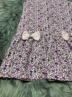 Сарафан для девочки Barmy Цветочки сиреневый 0424 - фото