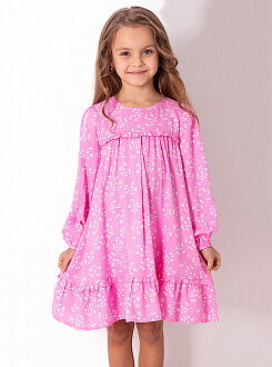 Платье для девочки Mevis розовое 3735-02 - цена