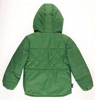 Куртка для мальчика ОДЯГАЙКО зеленая 22112 - размеры