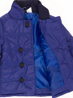 Куртка для мальчика ОДЯГАЙКО синяя 22111 - фото