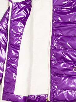 Куртка для девочки ОДЯГАЙКО фиолетовая 2673 - фото