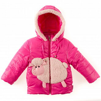 Куртка зимняя для девочки Одягайко розовая 2829О - цена
