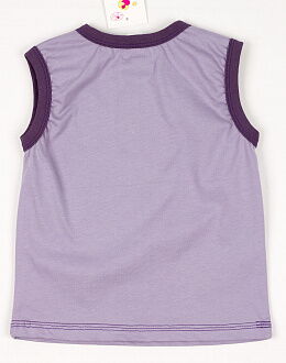 Майка для мальчика Фламинго сиреневая 356-114 - размеры