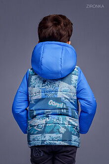 Куртка для мальчика Zironka синяя 2103-3 - картинка