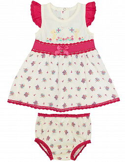 Платье с трусиками SMIL Цветочные фантазии рисунок 113250 - цена