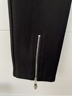 Лосины для девочки Mevis черные 3715-02 - размеры