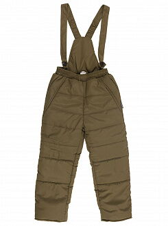 Зимний комбинезон (штаны) Одягайко хаки 00203 - цена