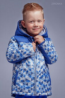 Куртка для мальчика Zironka синяя 2101-1 - цена