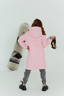 Зимняя куртка для девочки DC Kids Даяна розовая - фото
