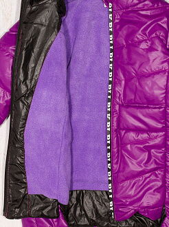 Куртка для девочки ОДЯГАЙКО фиолетовая 22134О - фото