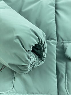 Демисезонная куртка для девочки Kidzo бирюзовая 2212 - размеры