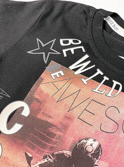 Комплект футболка и шорты для мальчика Breeze Cool Dude черный 15397 - Киев