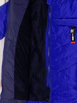 Куртка зимняя для мальчика Одягайко синий электрик 20235 - фото