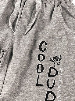 Комплект футболка и шорты для мальчика Breeze Cool Dude черный 15397 - фотография