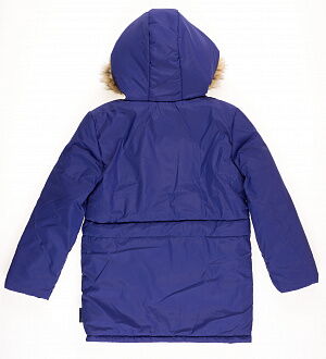 Куртка для мальчика ОДЯГАЙКО синяя 22115 - картинка